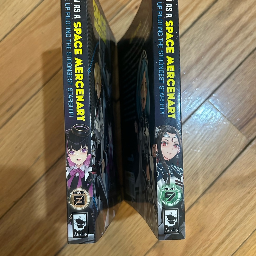 Reborn as a Space Mercenary Novel Volumes 8 and 9 - Picture 3 of 3
